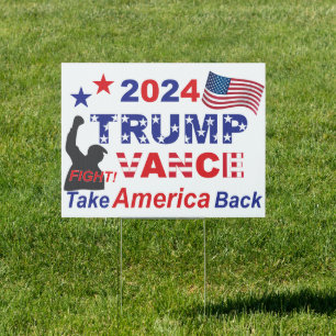 TRUMP VANCE 2024 SIGN