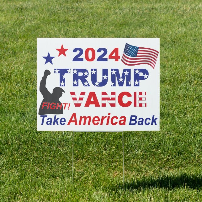 TRUMP VANCE 2024 SIGN (Insitu)