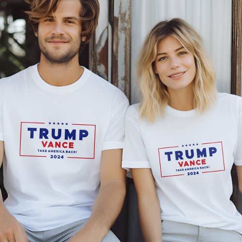 Trump Vance 2024 Take America Back T_Shirt