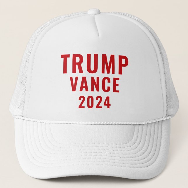 Trump Vance 2024  Trucker Hat (Front)