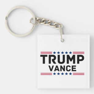 Trump Vance 2024 Trump Support Election Gift Keychain