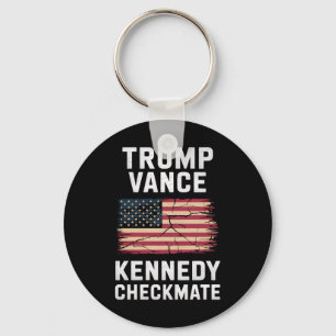 Trump Vance 2024 Trump Vance Kennedy Checkmate Keychain