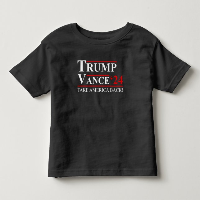 Trump Vance 2024 Vice President VP Trump 2024 Toddler T-shirt (Front)