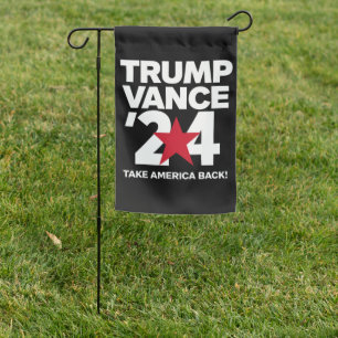 Trump Vance 2024 Vote Trump 2024 Election Garden Flag