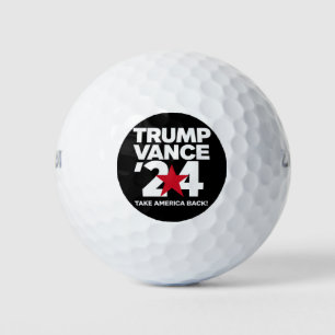 Trump Vance 2024 Vote Trump 2024 Election Golf Balls