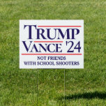 Trump Vance 2024 VP Vance Walz Debate Quote Sign
