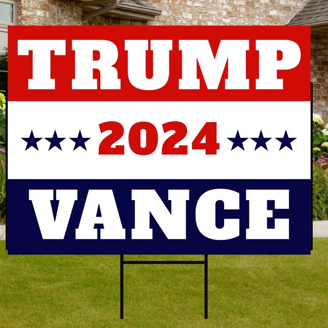 Trump Vance 2024 Yard Sign (Creator Uploaded)