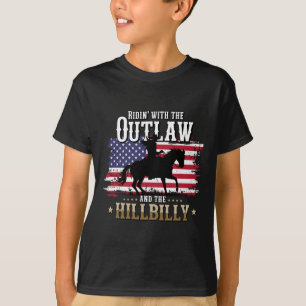 Trump Vance 2025 Ridin' With The Outlaw Hillbilly T-Shirt