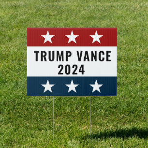 Trump Vance 202X Sign