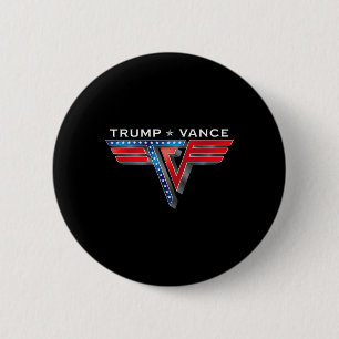 Trump Vance America Trump We Won Wins Inauguration Button