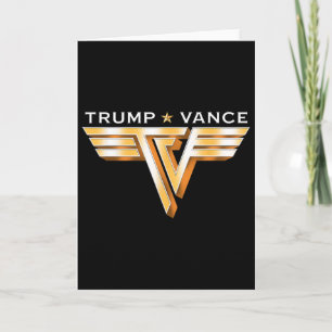 Trump Vance America Trump We Won Wins Inauguration Card