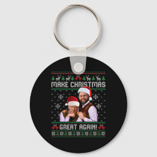 Trump Vance Brothers Make Christmas Great Again Sa Keychain