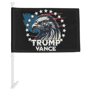 Trump Vance Car Flag