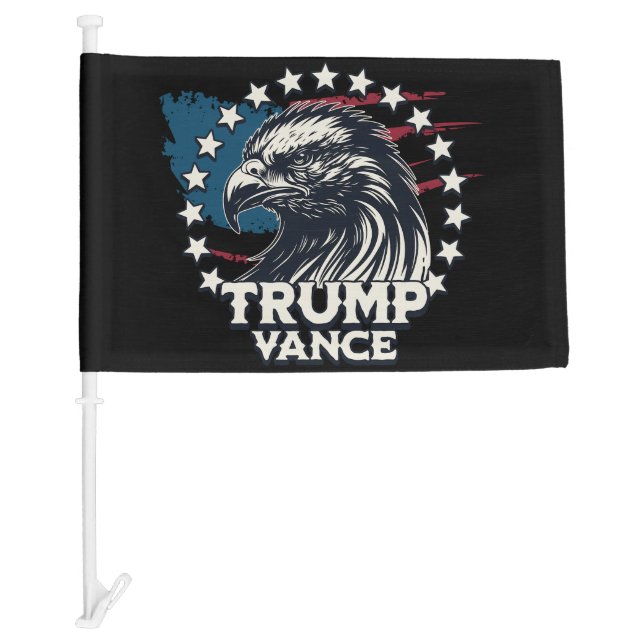 Trump Vance Car Flag (Front)