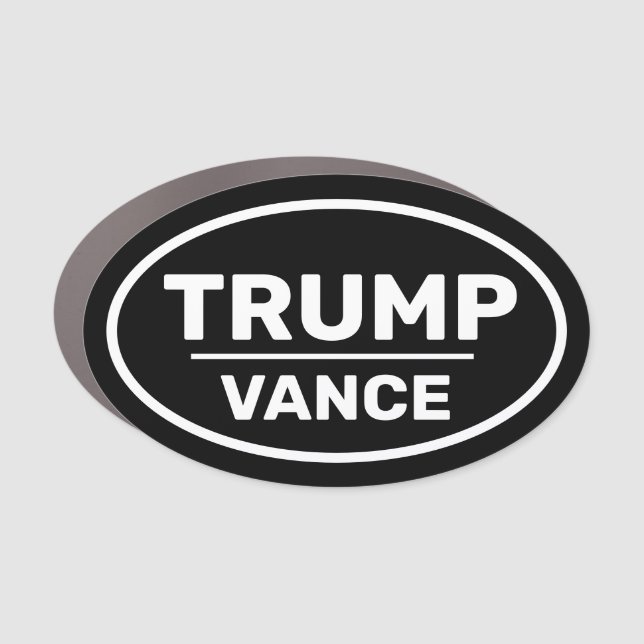 Trump Vance Car Magnet (Front)