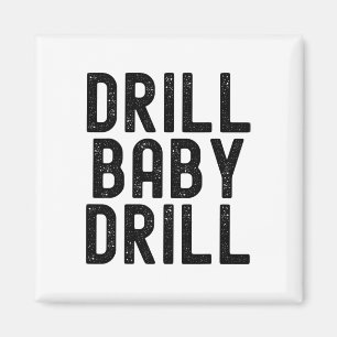 Trump Vance Drill Byby Trump President Magnet
