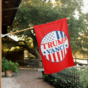 Trump Vance House Flag