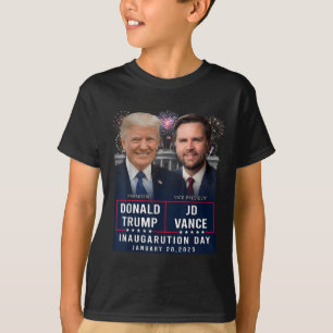 Trump Vance Inauguration Day 2025 Donald Trump Jd T-Shirt