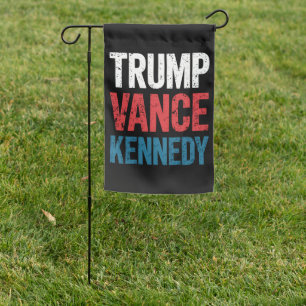 Trump Vance Kennedy 2024 Election Garden Flag