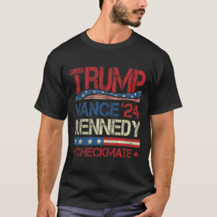Trump Vance Kennedy Checkmate Election Republican T-Shirt