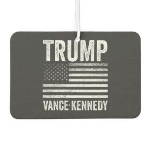 Trump Vance Kennedy Election 2024 American Flag Air Freshener