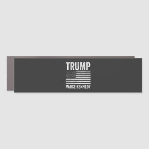 Trump Vance Kennedy Election 2024 American Flag Car Magnet