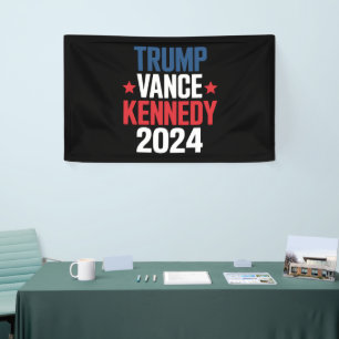 Trump Vance Kennedy President 2024 Election  Banner