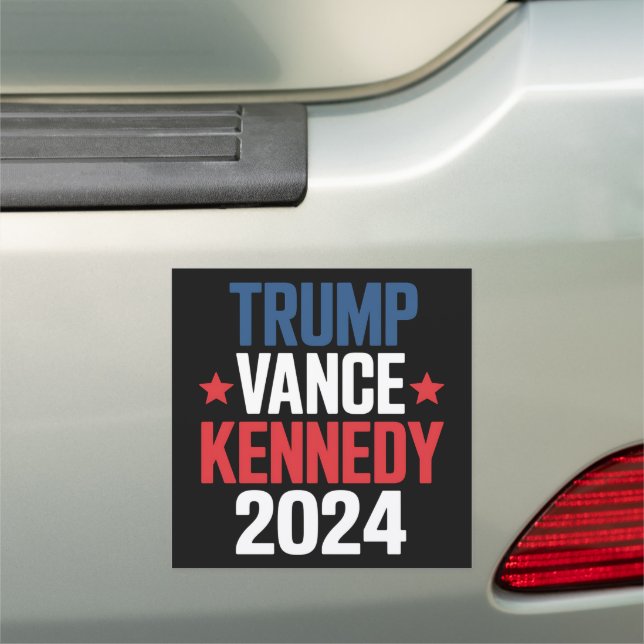 Trump Vance Kennedy President 2024 Election  Car Magnet (In Situ)