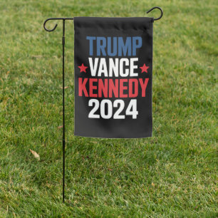 Trump Vance Kennedy President 2024 Election  Garden Flag