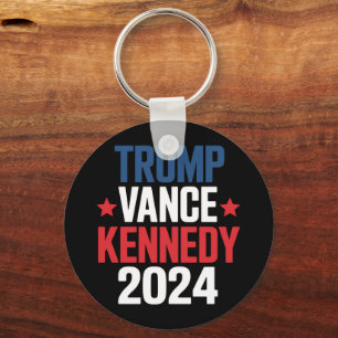 Trump Vance Kennedy President 2024 Election Keychain