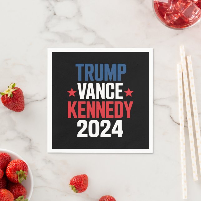 Trump Vance Kennedy President 2024 Election  Napkins (Insitu)