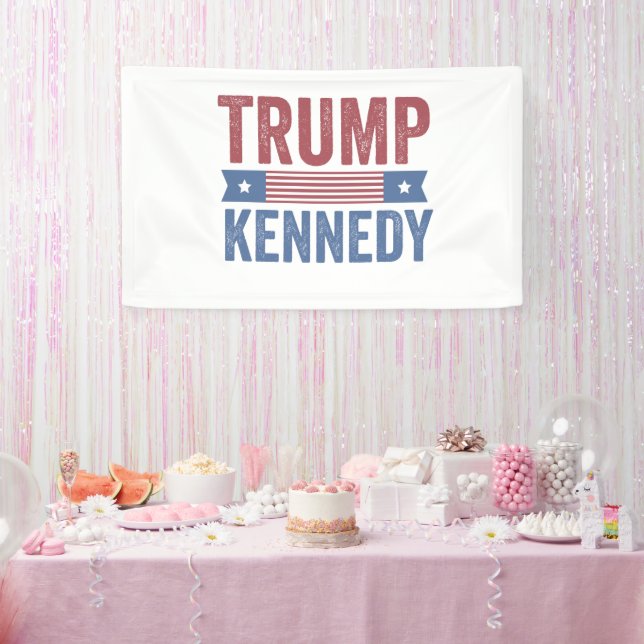 Trump Vance Kennedy take America back again Banner (Party)