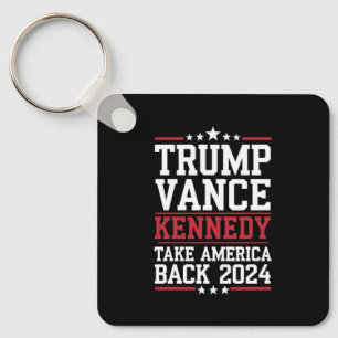 Trump Vance Kennedy Take America Back Again Keychain
