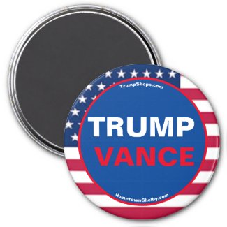 TRUMP VANCE Refrigerator Magnet