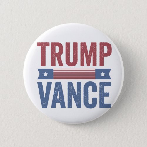 Trump Vance Republican American Election Vote Gift Button