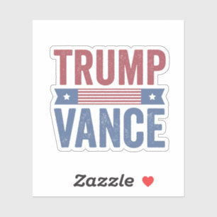 Trump Vance Republican American Election Vote Gift Sticker