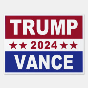 Trump Vance SIGN YARD RALLY 2024