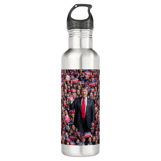 Trump Vance  Stainless Steel Water Bottle (Front)