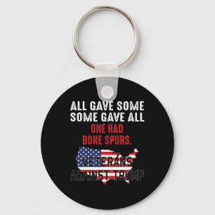 Trump Veterans Against Trump Keychain