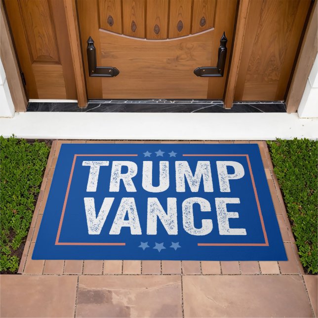 Trump Vice President Vance President Election USA Doormat (Outdoor)