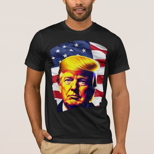Trump Victory Tshirt -Bella Canvas T (Front)