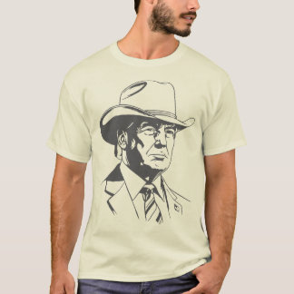 Trump Vintage Lone Rider Cowboy Western T-Shirt