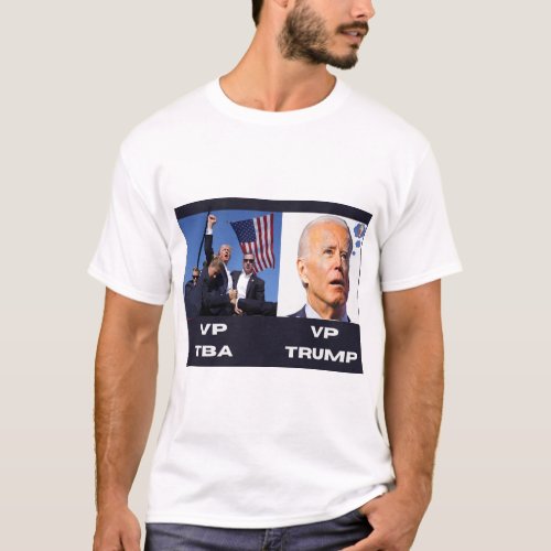 Trump vs Biden T_Shirt   Vice Prez Pics