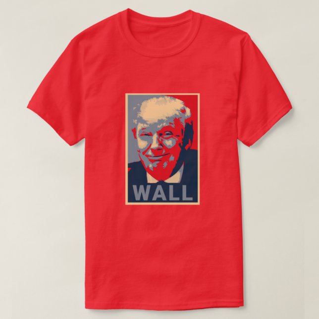 Trump Wall 2016 T-Shirt (Design Front)