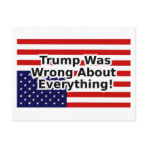 Trump was wrong about everything upside down flag