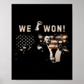 47 US Presidents Donald Trump Portrait Poster | Zazzle