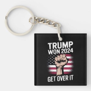 Trump We Won Wins Inauguration 47 US President  Keychain