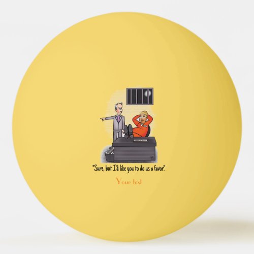 Trump Wham_O Frisbee Ping Pong Ball