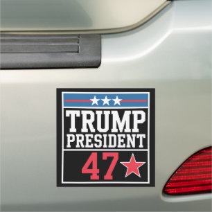 Trump Wins 2024 Election Trump Won 2024 Car Magnet