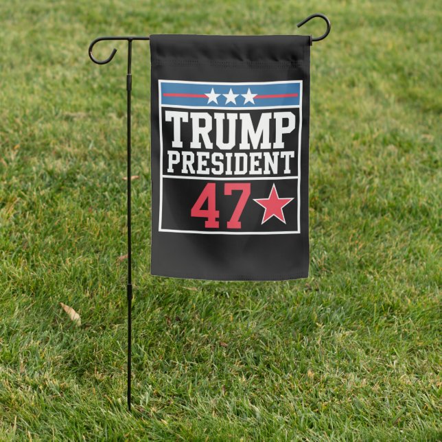 Trump Wins 2024 Election Trump Won 2024 Garden Flag (In SItu)